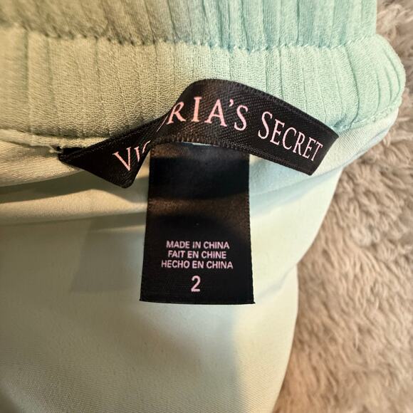 Victoria's Secret Mint Green Pleated Maxi Skirt 2 XS - Picture 11 of 12